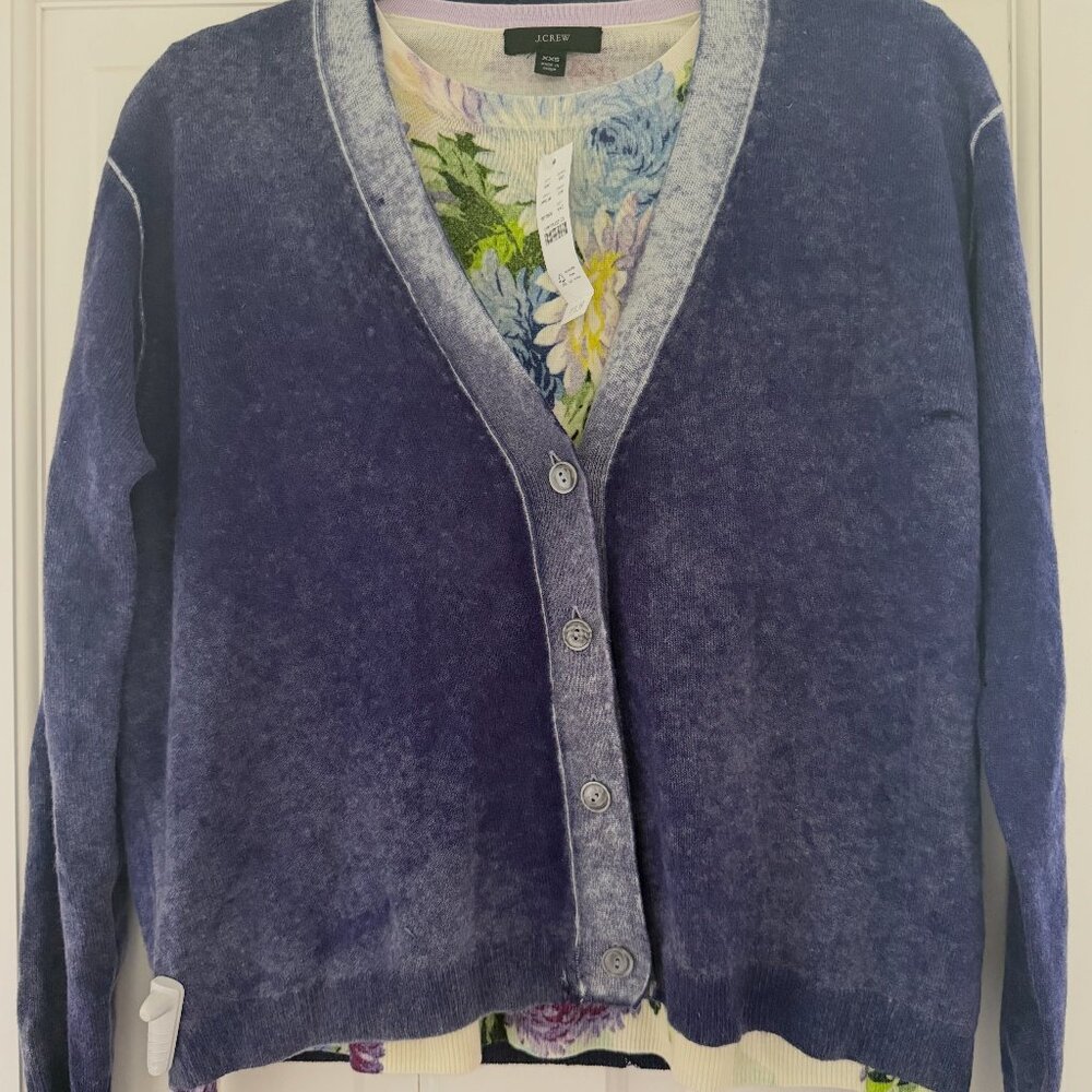 J.Crew Cashmere Crewneck and Cardigan